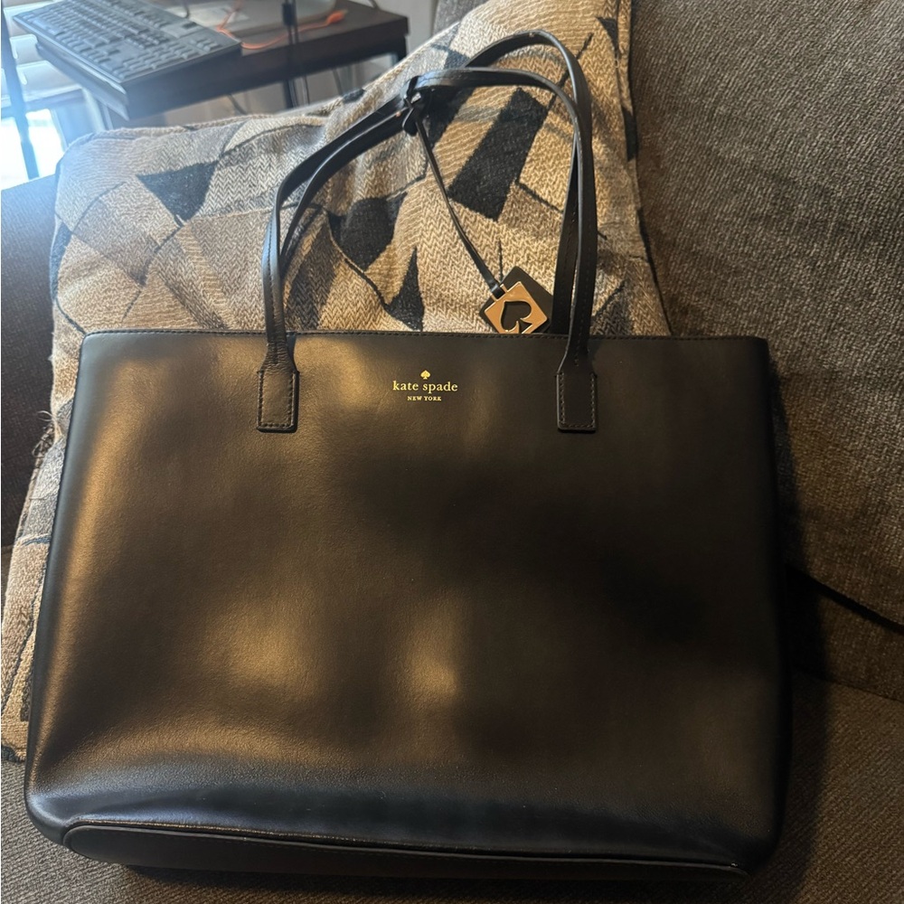 Kate Spade Black Leather Professional Bag